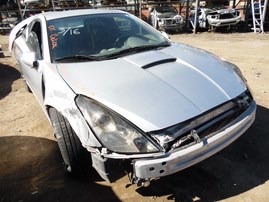 2001 TOYOTA CELICA GT-S SILVER 1.8L AT Z18071